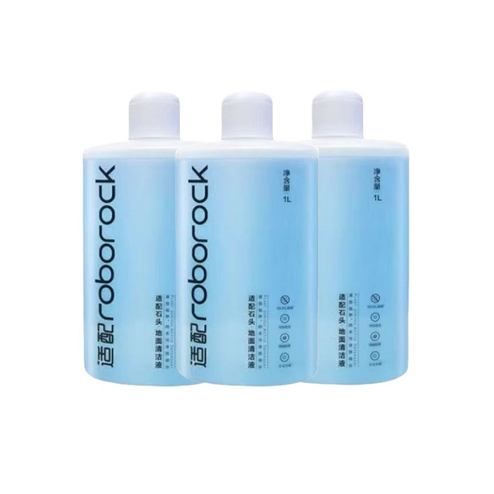 로보락 전용 호환 세제 로보락전용 항균 클리너, 6개, 1L
