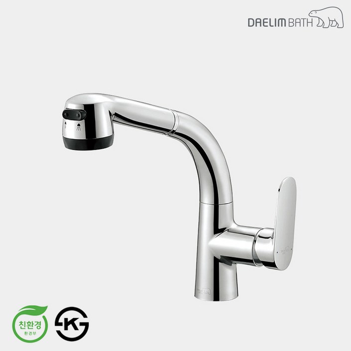 대림바스 DLK3015 1홀 주방 수전 싱크대 수전 주방수도꼭지교체, 1개