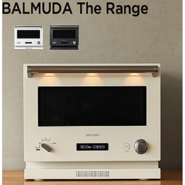 일본직발송 2. BALMUDA(발뮤다) 발뮤다 오븐레인지 플랫한 내부 18L 화이트 BALMUDA THE RANGE K04A -WH B