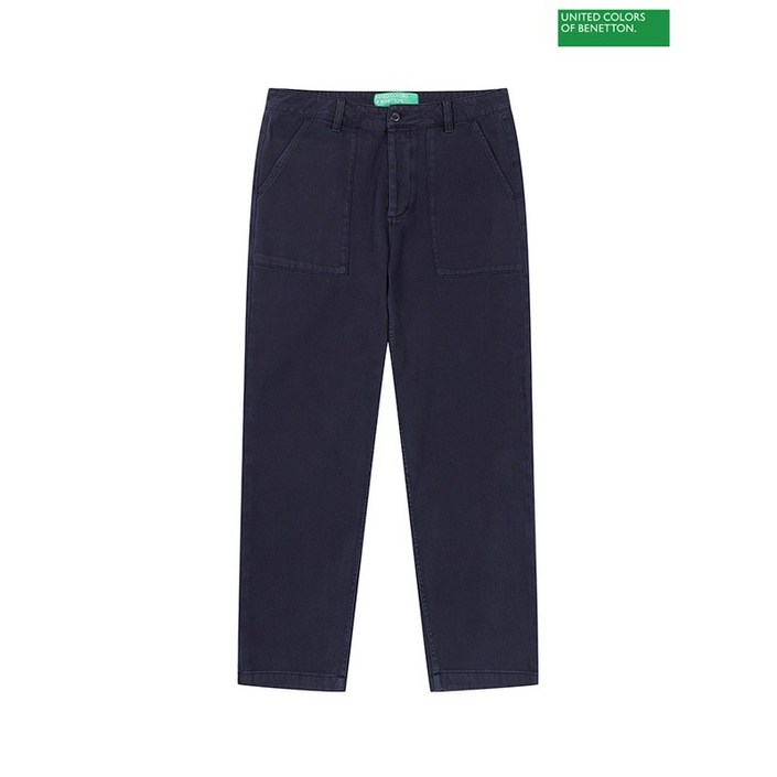 베네통  Flap pocket cotton pants 3S 4DUKUF01L