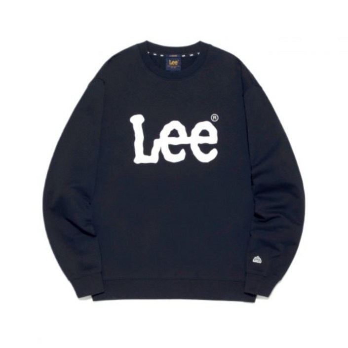 리 LEE 빅 트위치 로고 맨투맨 네이비 LE2501CR01NA 427647