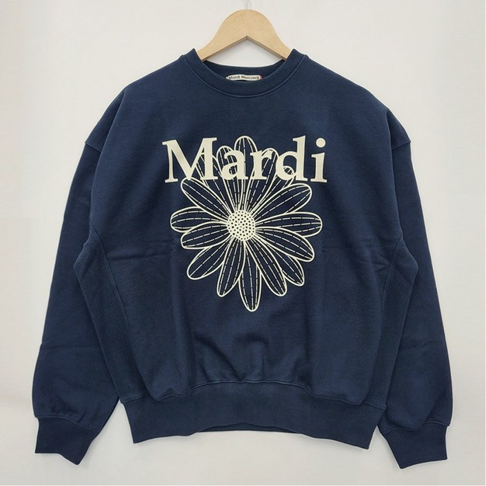 마르디메크르디 맨투맨꽃 플라워 스웻셔츠