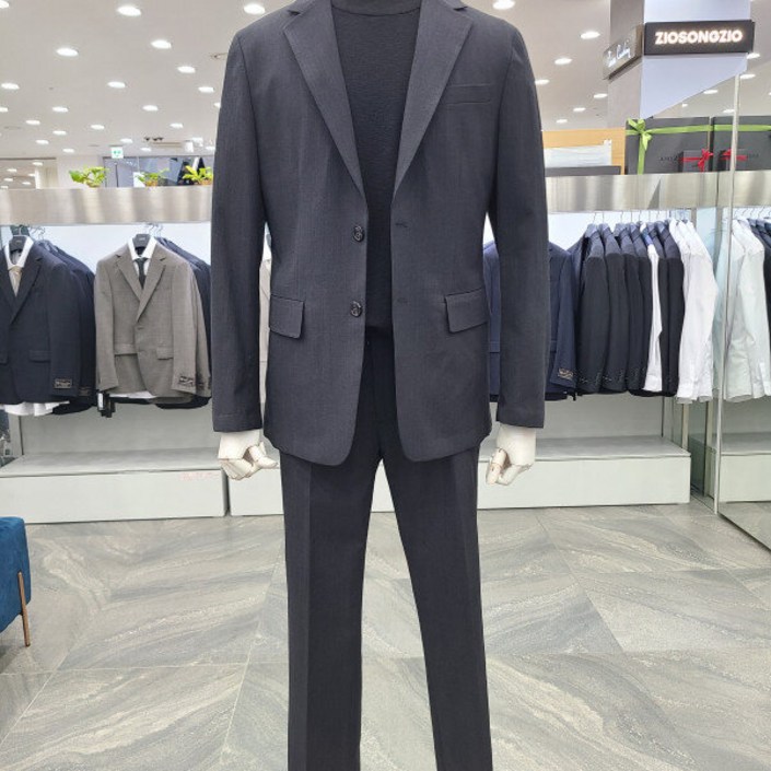 앤드지 24S/S 시어서커원단 쿨 스트레치 셋업 BZE2KG1102 DGR_DJ