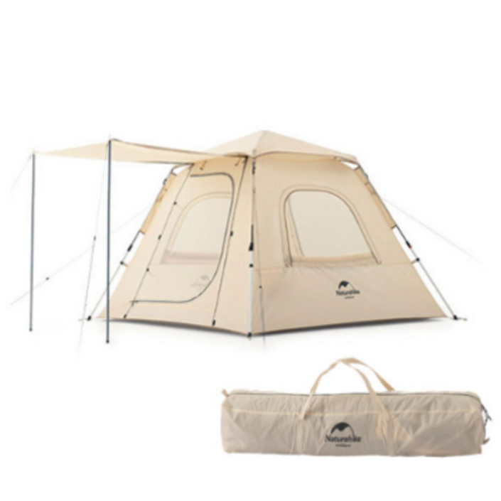 네이처하이크 앙고3 그늘막 원터치 자동텐트 베이지, 베이지, 34인용
