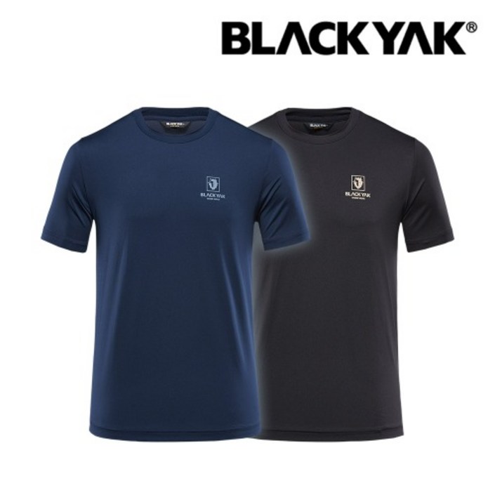 블랙야크 티셔츠 2PACK 스포츠 아웃도어 산업현장 단체