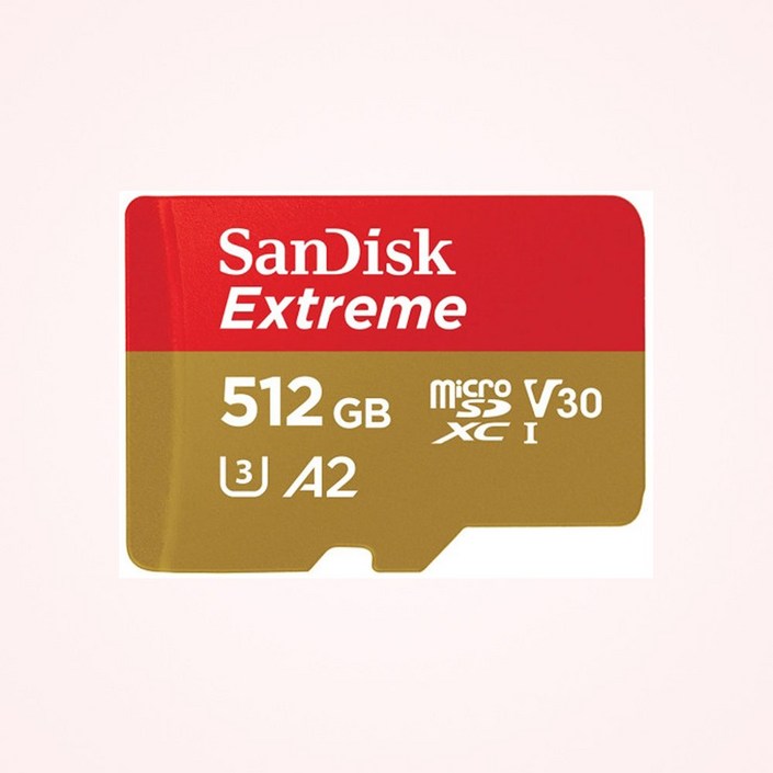 샌디스크코리아 공식인증정품 마이크로 SD카드 SDXC Extreme 익스트림 QXAV 512GB