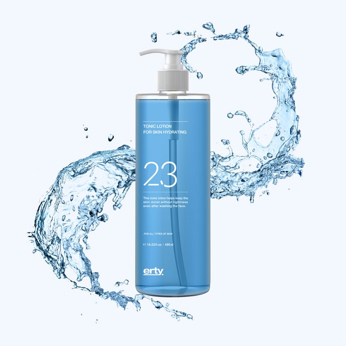 에르띠 23 토닉 로션 포 스킨 하이드레이팅 480ml 대용량샘플set 에르띠 23 토닉 로션 포 스킨 하이드레이팅 480ml 대용량샘플set