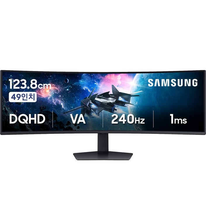 삼성전자 오디세이 G9 S49CG954 49인치 커브드 게이밍모니터 329 울트라와이드 240Hz LS49CG954EKXKR