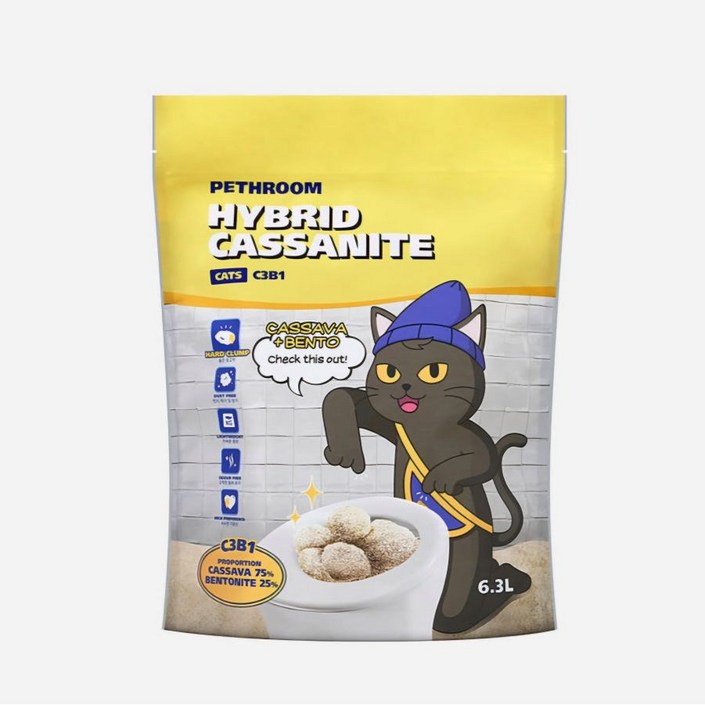 페스룸 고양이 파인 크랙 오리지널 모래