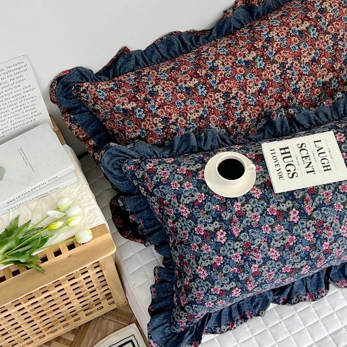 라비앙 플라워 세미마이크로 바디필로우 등쿠션