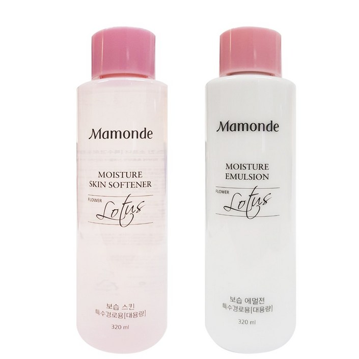 마몽드 모이스처 스킨 소프너 320ml + 모이스처 에멀젼 320ml 세트