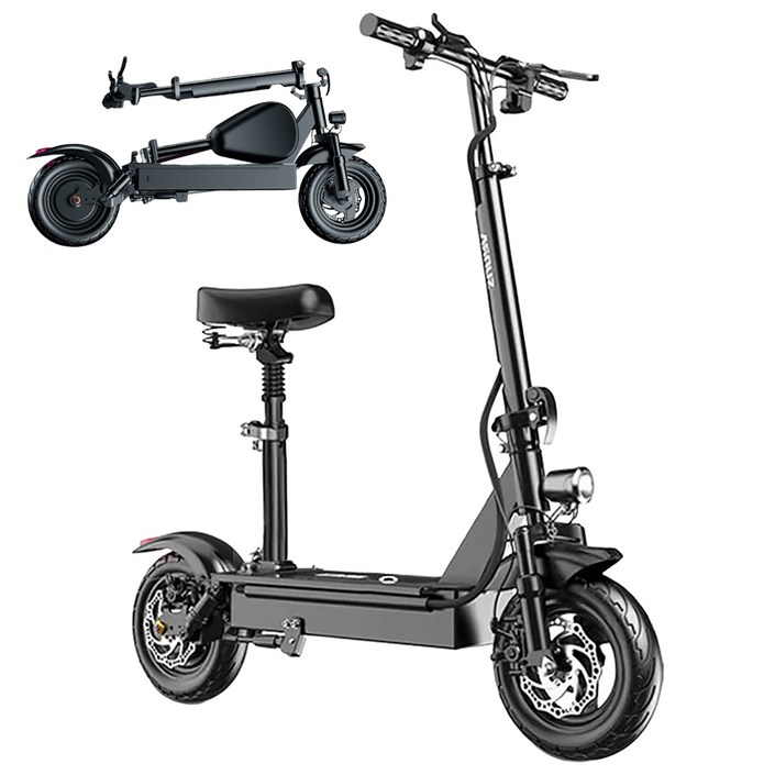 가성비 전동 퀵보드 킥보드 대리기사 안장 접이식 폴딩 롱보드 두발 LED, 1개