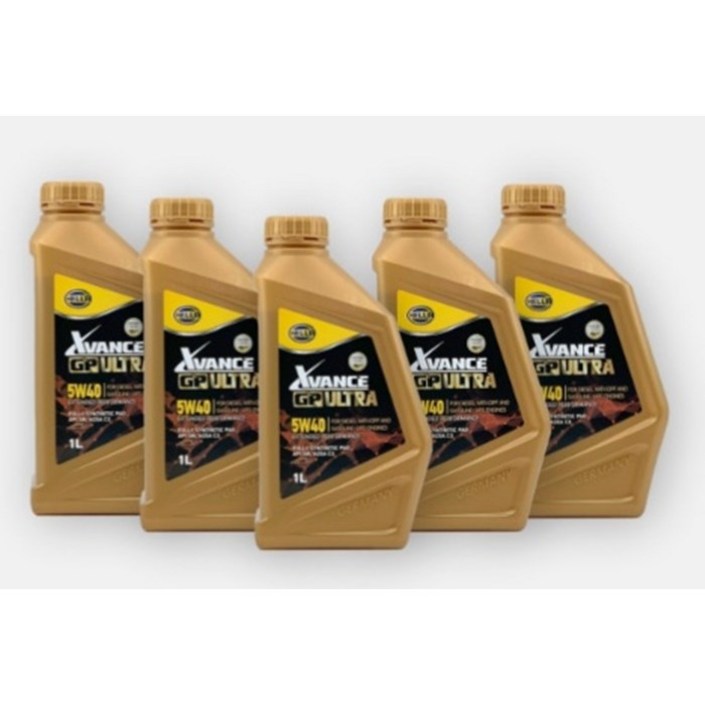 이벤트 4통구매시 1통 추가 증정 HELLA 헬라 XVANCE GP ULTRA 5W30 // 5W40 C2 C3 100%합성유 PAO 엔진오일, 1개, 5w30, 1L