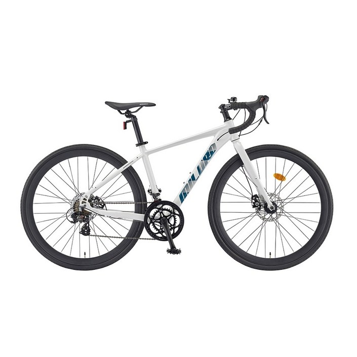 스마트 700C 밀로드 2026년 알루미늄 로드자전거 듀얼레버, 1개, 180cm, 화이트 440 미조립