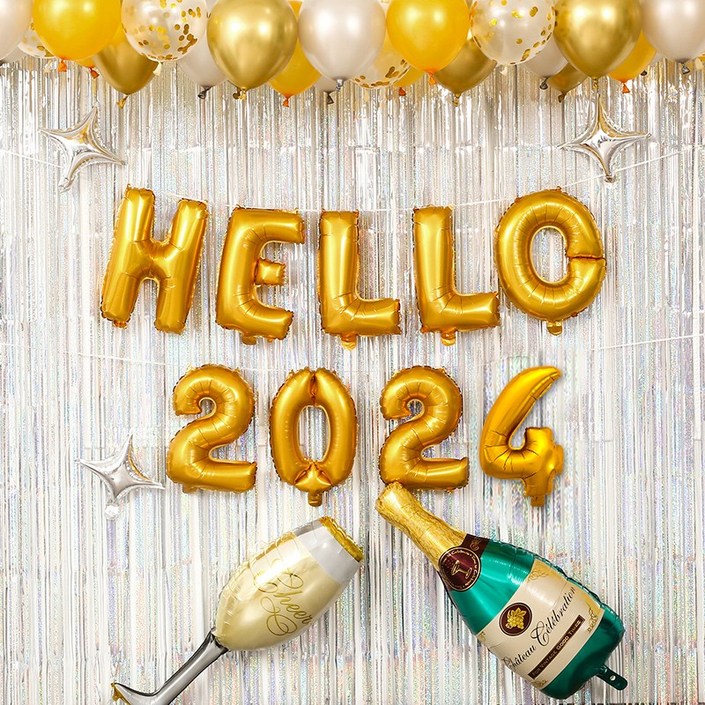 [피앤비유니티]해피뉴이어,헬로우 2025 풍선세트모음