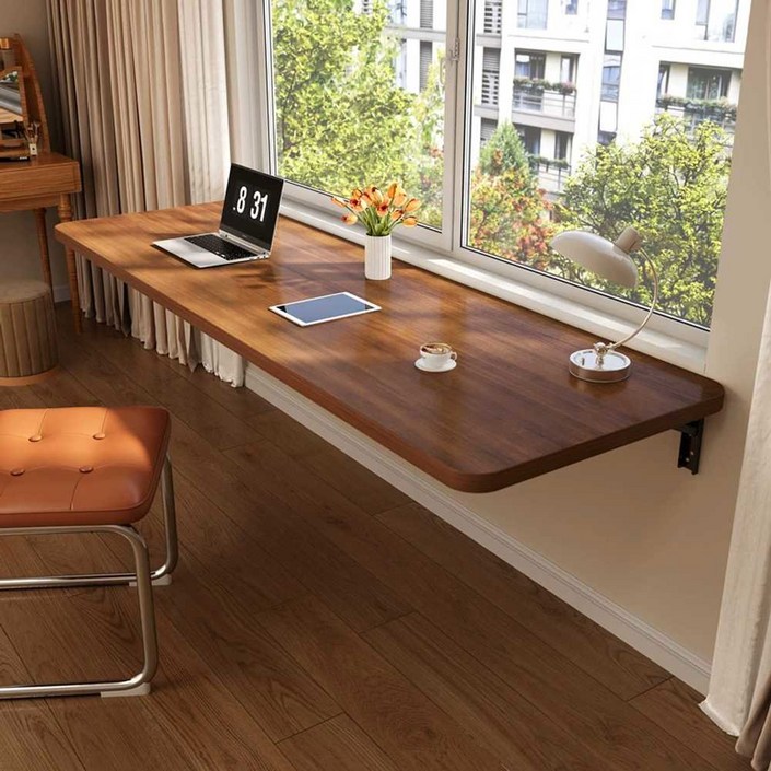 벽부착 테이블 카페 원룸 창문 책상 간이 기숙사 벽식탁 테이블 접이식