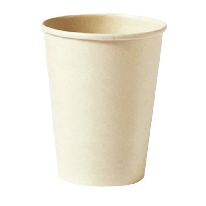 아이엠그리너 대나무 무지 종이컵 12온스 380ml, 20개