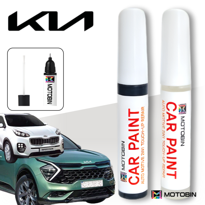 기아 스포티지 페인트 붓펜 도색, C7S 울프그레이제일, 1개