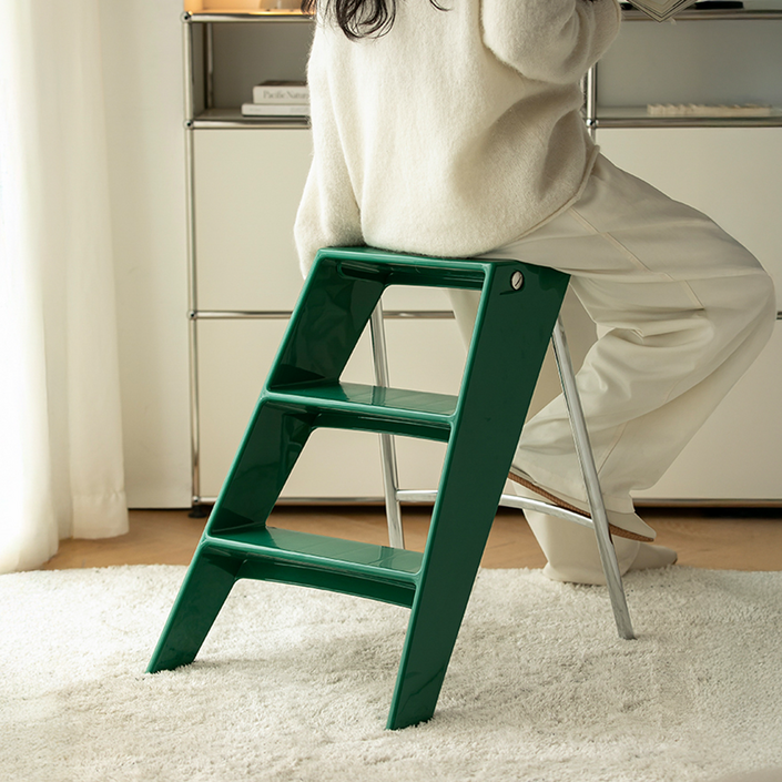 리비니아 벨로 3단 사다리 스텝스툴접이식보조사다리다용도 안전 발판의자