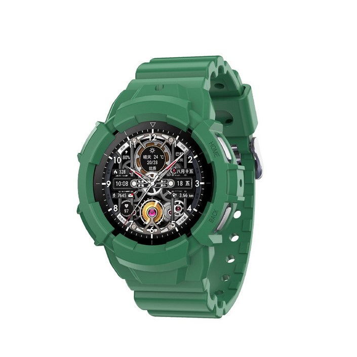 갤럭시워치 7 6 5 4 호환 일체형 풀커버 케이스 실리콘 스트랩 세트 시계줄 404445mm