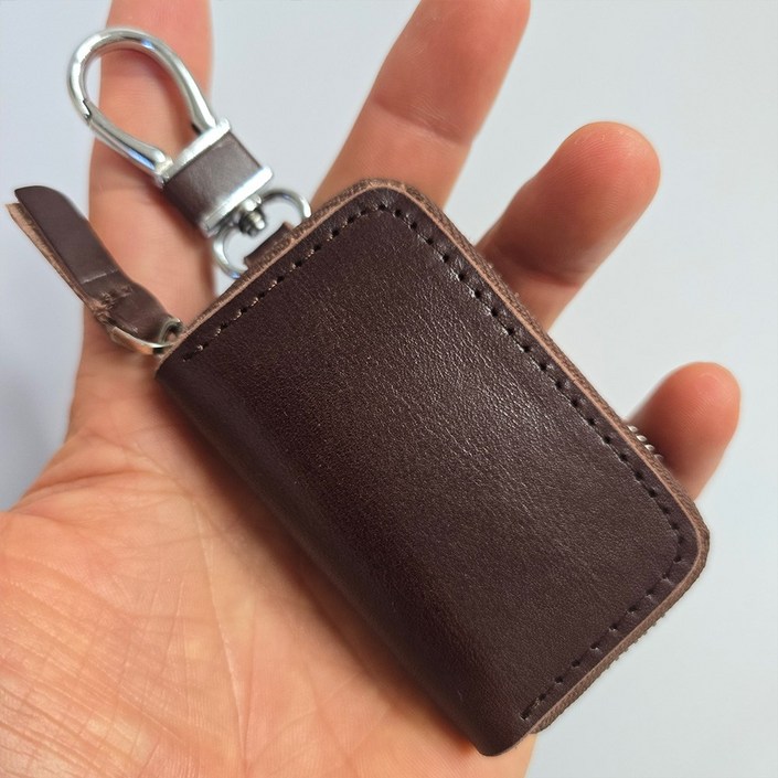 천연 소가죽 스마트키 자동차 키지갑 NCWK