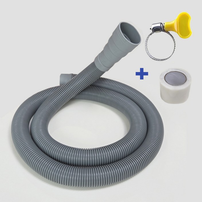 옐스 세탁기 배수호스 실리콘 연결 세트