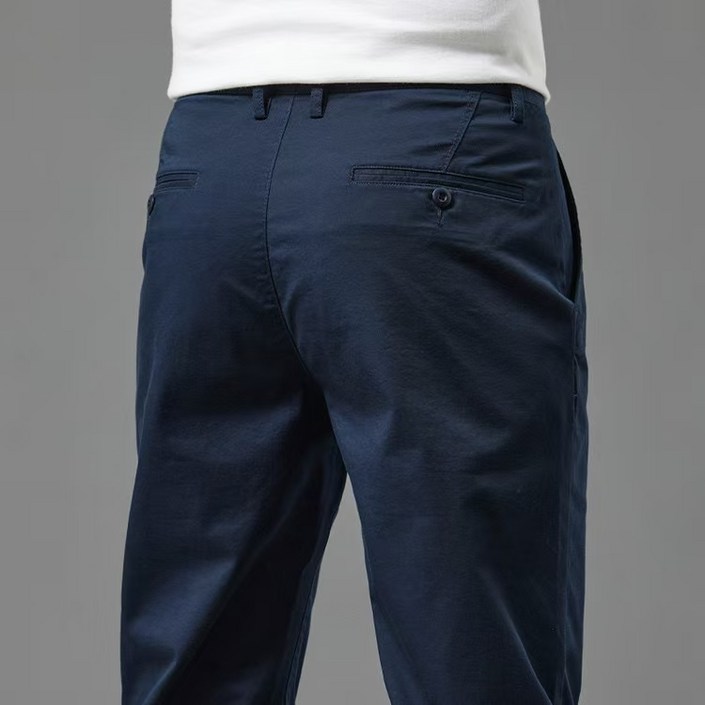 남성 가을 겨울 도톰 고퀄원단 스판 오피스 출근룩 캐주얼 편안한 바지