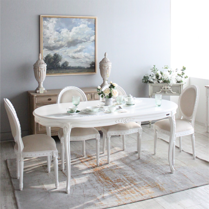 꼬떼따블 본사 릴리 타원 식탁