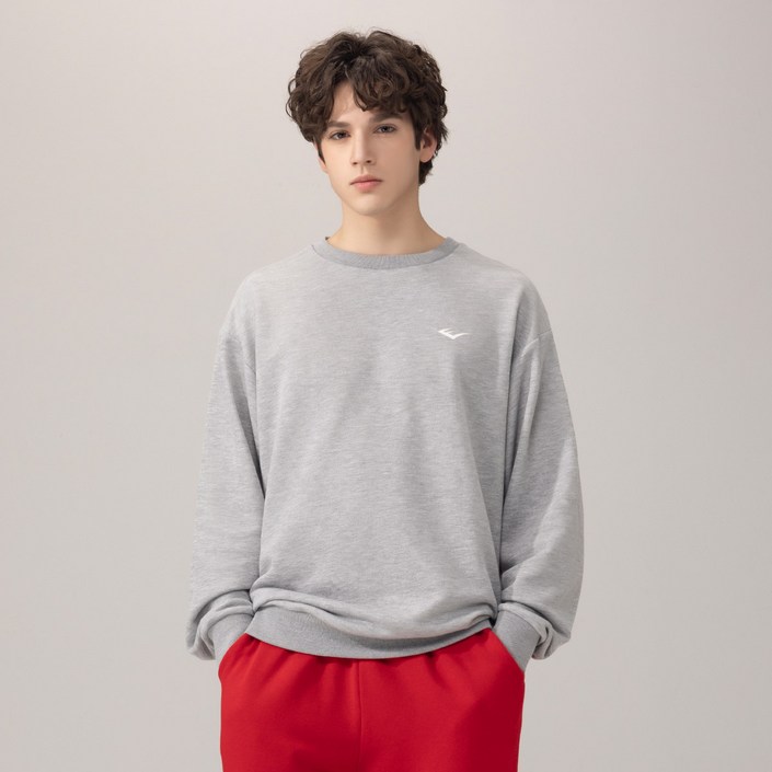 에버라스트 남자 맨투맨 미니쭈리 티셔츠 긴팔티