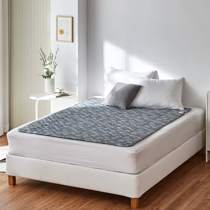 2026년형 한일의료기 원적외선 프리미엄 탄소열선 전기요 ,그레이 트리 대형,  2인용, 135180 CM