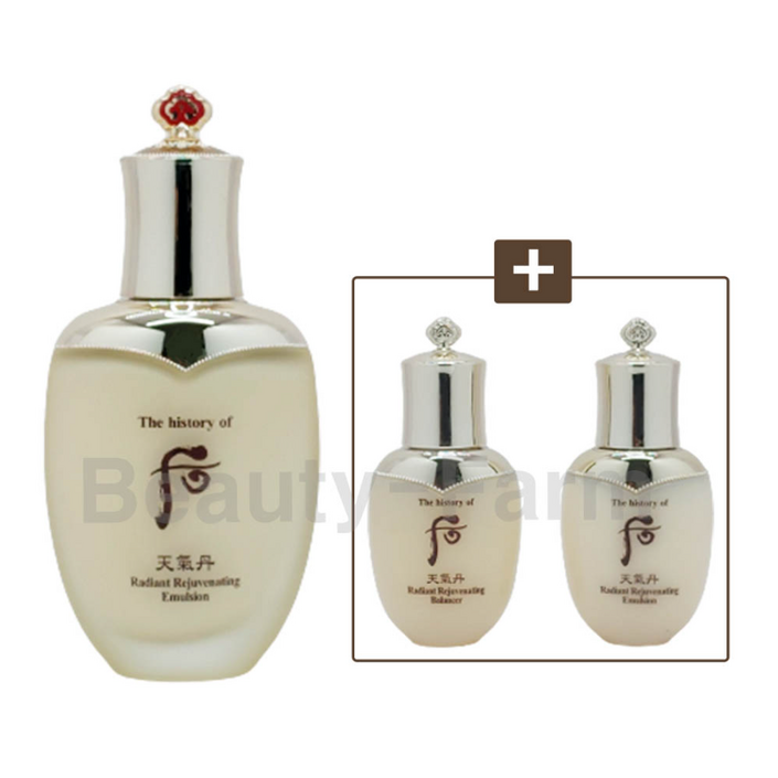 더 히스토리오브 후 천기단 화현 로션 에멀젼 110ml 기획 상품 (에멀젼 110ml + 밸런서 25ml + 로션 25ml)
