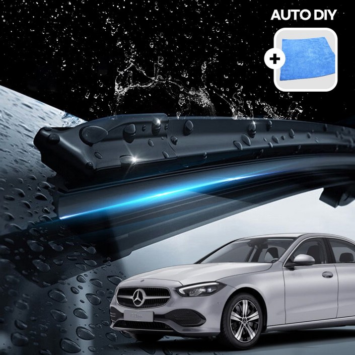 오토다이 벤츠 c클래스 순정형 와이퍼 수입차 W206 전면세트, 1개