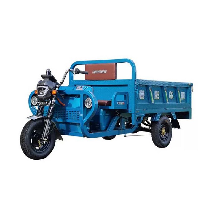 전기자전거 세발 트럭 수레 배달 노인 삼륜 농업용, 1개, 1500W 모터72V55A 포함