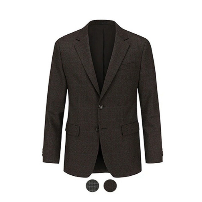 앤드지 남성 정장자켓 울블랜드 투웨이 스트레치 투버튼 싱글 자켓 수트 블레이저 출근룩 하객룩