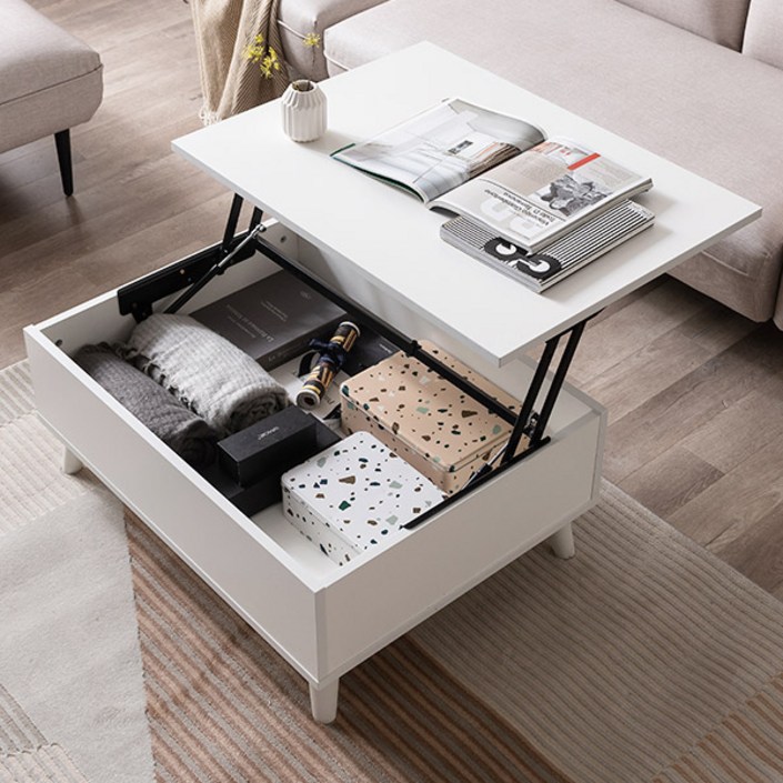 삼익가구레일리 리프트업 거실 소파 테이블 800