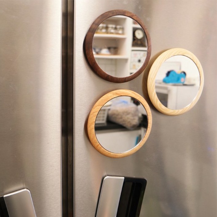원목 자석 거울