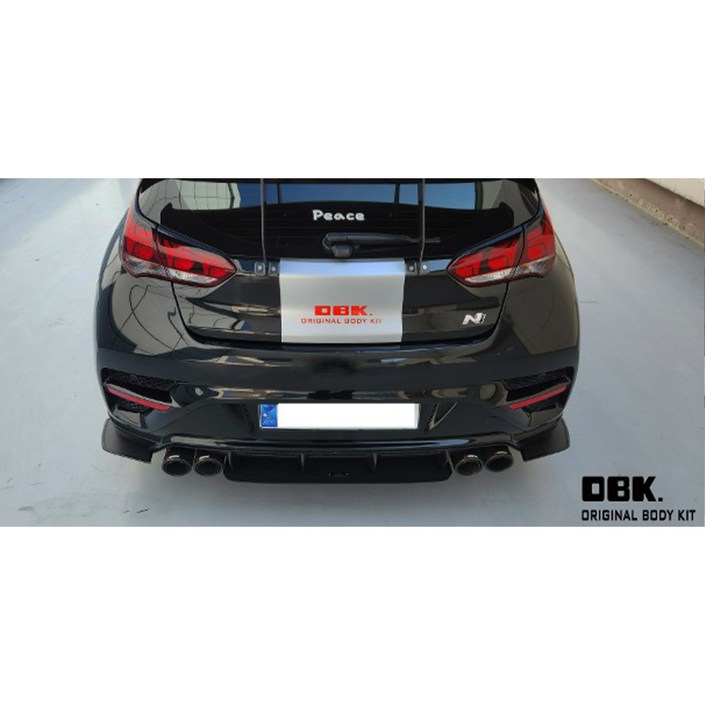 (M&S) 벨로스터 N 리어디퓨져 (풀 카본)