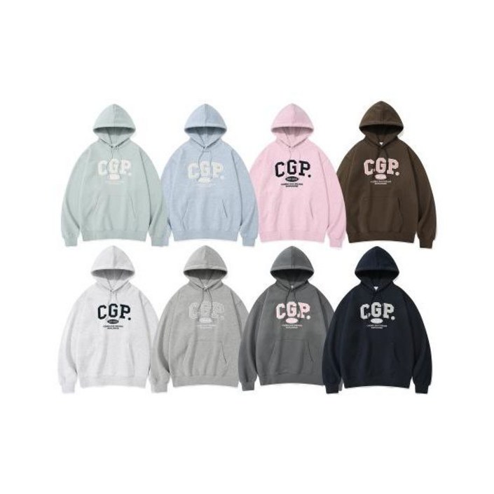 코드그라피 CODEGRAPHY CGP 아치 로고 후드티라이트그레이 매장정품 173676
