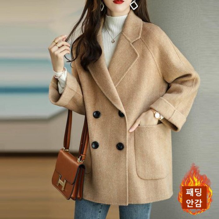 뉴욕멋쟁이 루나 패딩안감 여성 코트