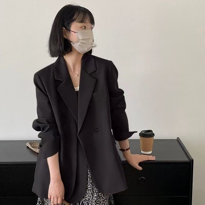 스타일닥터 여성 루즈핏 정장 재킷 오피스 데일리 정장 코트