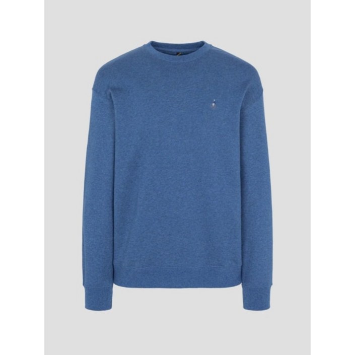 빈폴 BEANPOLE 25FW Essential 남녀공용 로고 자수 스웨트 셔츠 - 블루BC5741E03P 480359