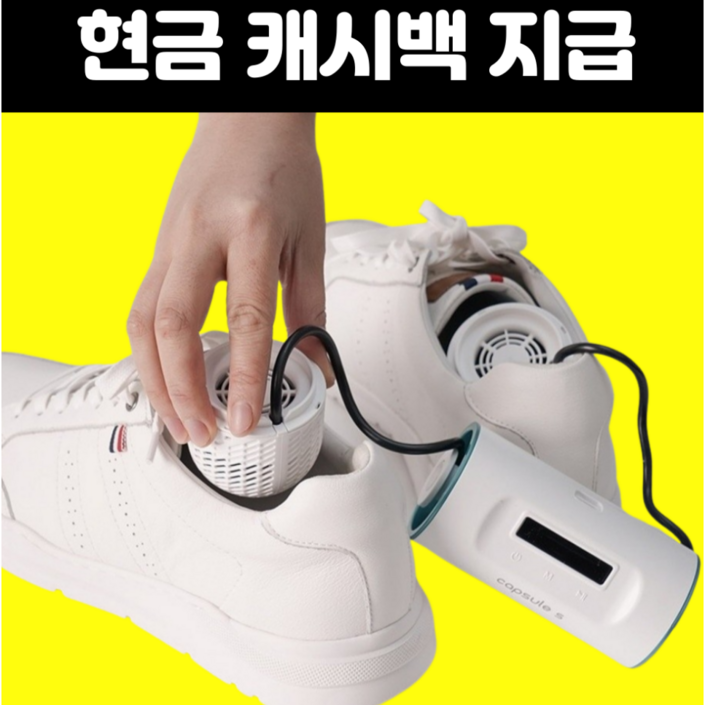 CapsuleS 신발 건조기 소독기 살균기 운동화 안전화 관리기 살균형, 스노우실버 CapsuleS 신발 건조기 소독기 살균기 운동화 안전화 관리기 살균형, 스노우실버