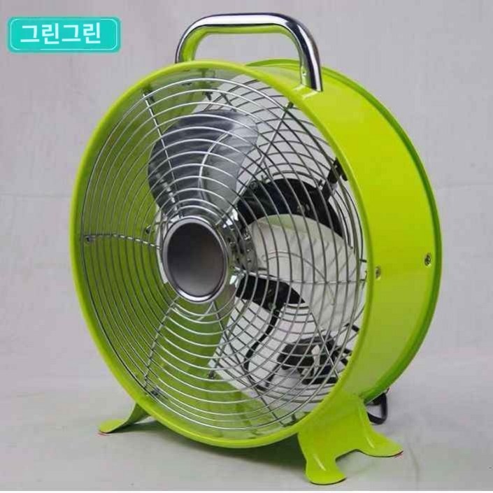 미니 메탈 탁상용 선풍기 박스팬 엔틱 캠핑