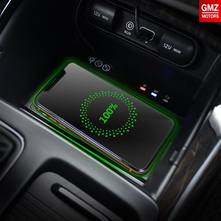 GMZ 순정매립형 퀵차져 고속 무선충전패드 최고급형 차량충전기, 올뉴 쏘렌토 전용, 1개