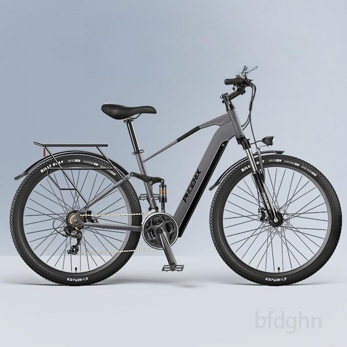 알루미늄 합금 배터리 전기 자전거 튼튼한 출퇴근용 26/29인치 전동 보조 자전거 편안한 장거리 주행 가능한 산악용 디자인 세련된 스타일링, 20AH그레이29인치시마노24단 블랙26인치토크센서시마, 알루미늄 합금