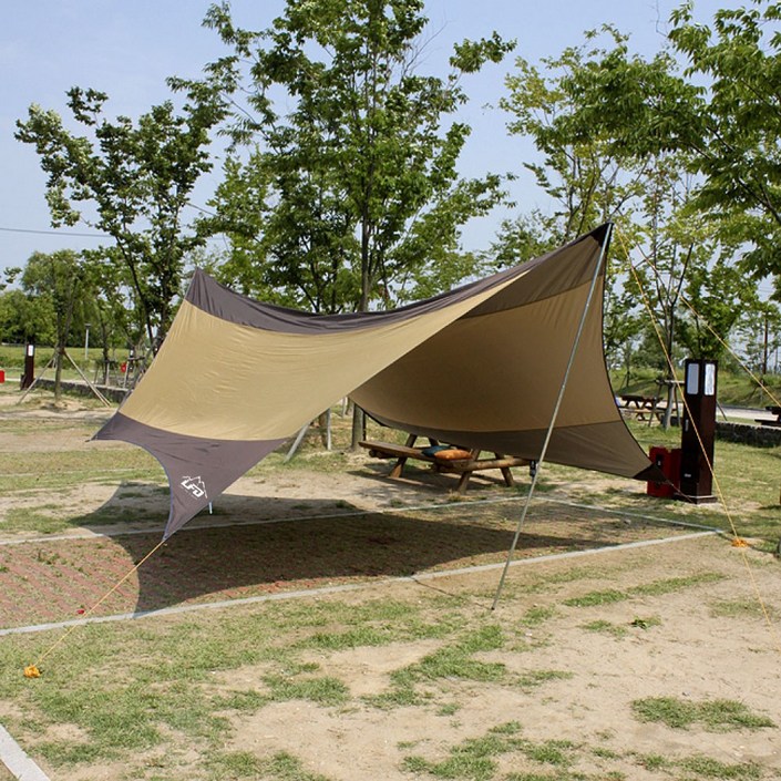 5M 캠핑용 헥사타프 그늘막텐트 캠핑용품