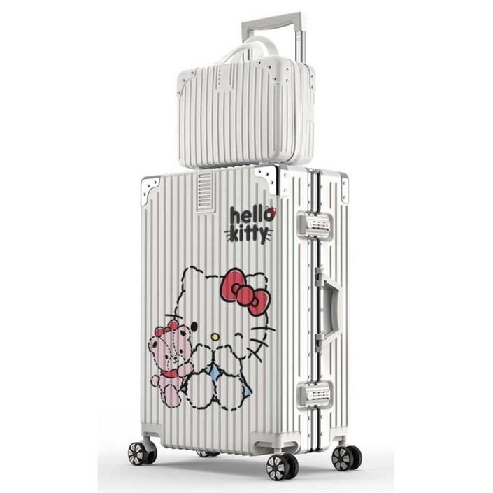 귀여운 키티 20인치 대용량 여행용 캐리어 레이디백