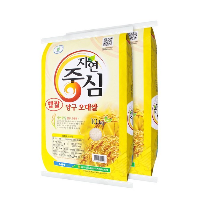 24년 양구군농협 양구 오대쌀 20kg10kg10kg 상등급 당일도정