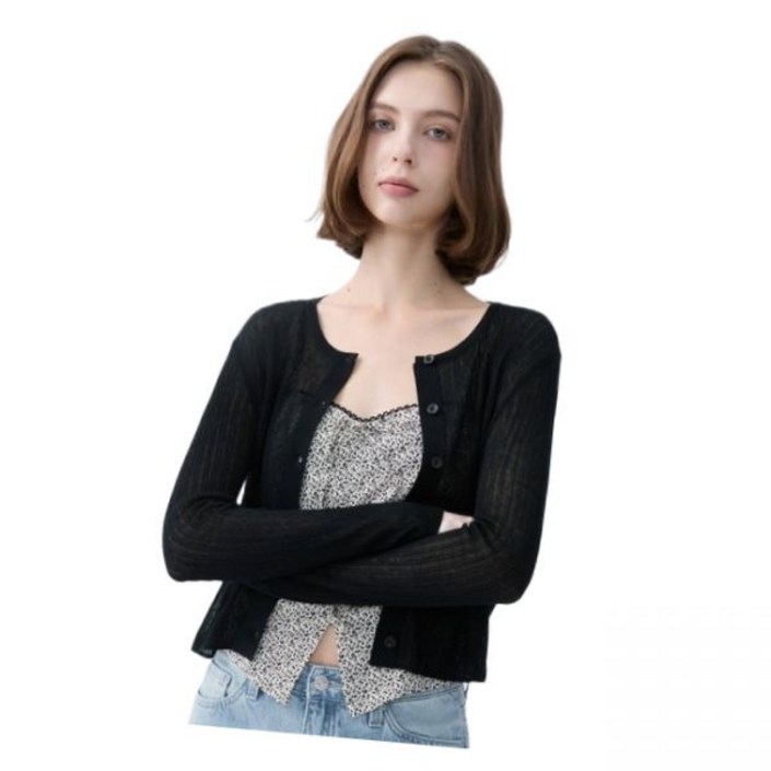 매장정품 게스 GUESS 여성 라이트 스웨터 가디건YP2S2654 406975