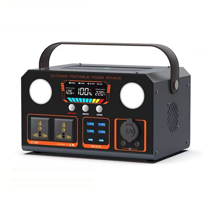 AOUDK 초대용량 파워뱅크 캠핑 배터리 인산철배터리 캠핑 전원 보조 배터리 220V 2200W2000WH